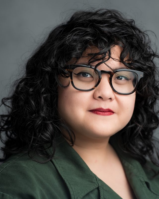 Nina, one of the three founders of Potluck Improv